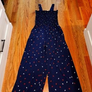 Kayleigh navy blue rompers NWT